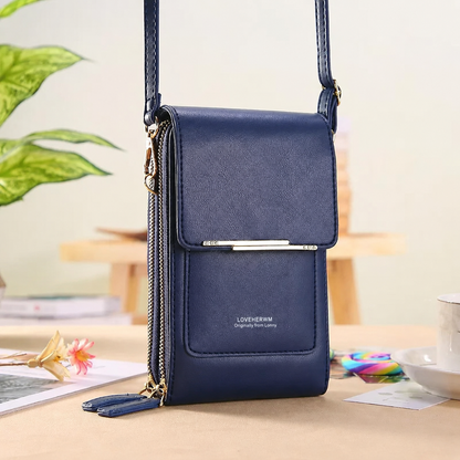 🔥Final 3 Hours: 55% OFF 2026 Trendy Minimalist Elegant Women's Touchscreen Crossbody Phone Wallet