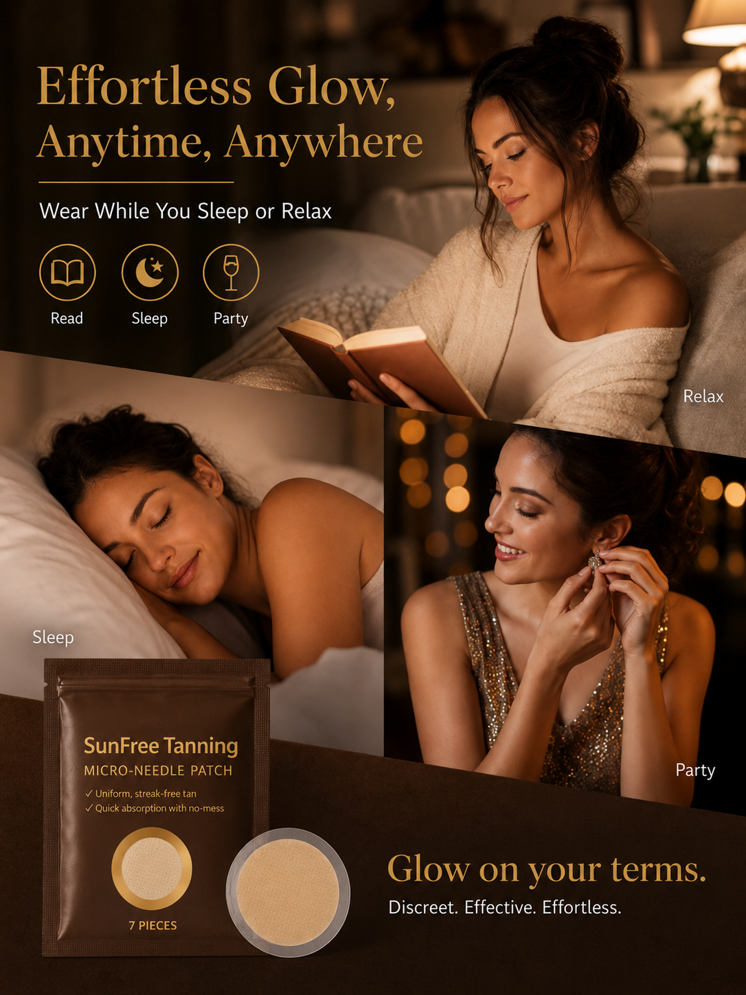 Loveherwm Transdermal Tanning Patch - Up to 85% OFF