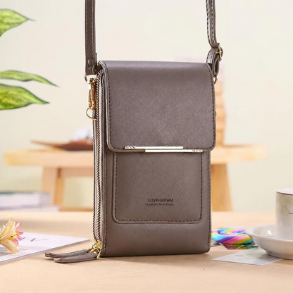 🔥Final 3 Hours: 55% OFF 2026 Trendy Minimalist Elegant Women's Touchscreen Crossbody Phone Wallet