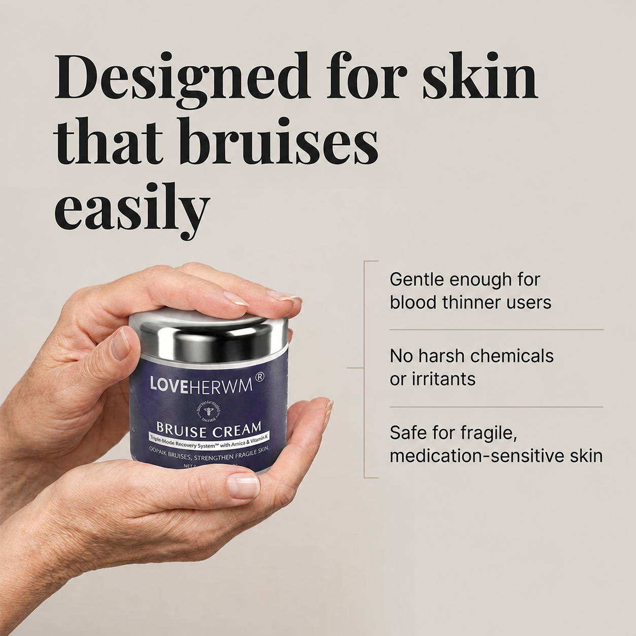 💥100K+ SOLD💕- LOVEHERWM® Bruise Repair & Skin-Strengthening Cream