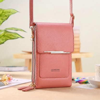 🔥Final 3 Hours: 55% OFF 2026 Trendy Minimalist Elegant Women's Touchscreen Crossbody Phone Wallet
