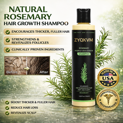 🔥LAST DAY 50% OFF - 🌿Loveherwm® Organic Rosemary Hair Growth Shampoo