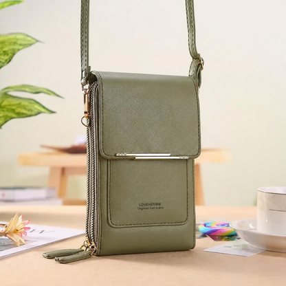 🔥Final 3 Hours: 55% OFF 2026 Trendy Minimalist Elegant Women's Touchscreen Crossbody Phone Wallet