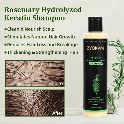 🔥LAST DAY 50% OFF - 🌿Loveherwm® Organic Rosemary Hair Growth Shampoo