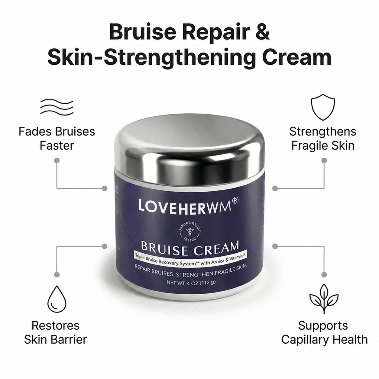 💥100K+ SOLD💕- LOVEHERWM® Bruise Repair & Skin-Strengthening Cream